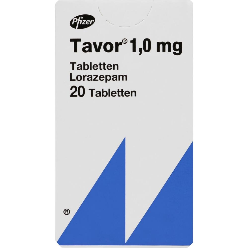 Tavor 1,0mg 20 St Tabletten