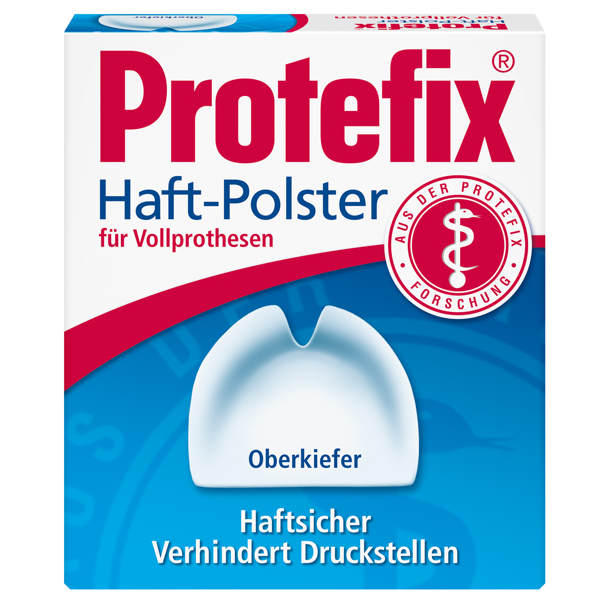 PROTEFIX Haftpolster für Oberkiefer 30 St Folie