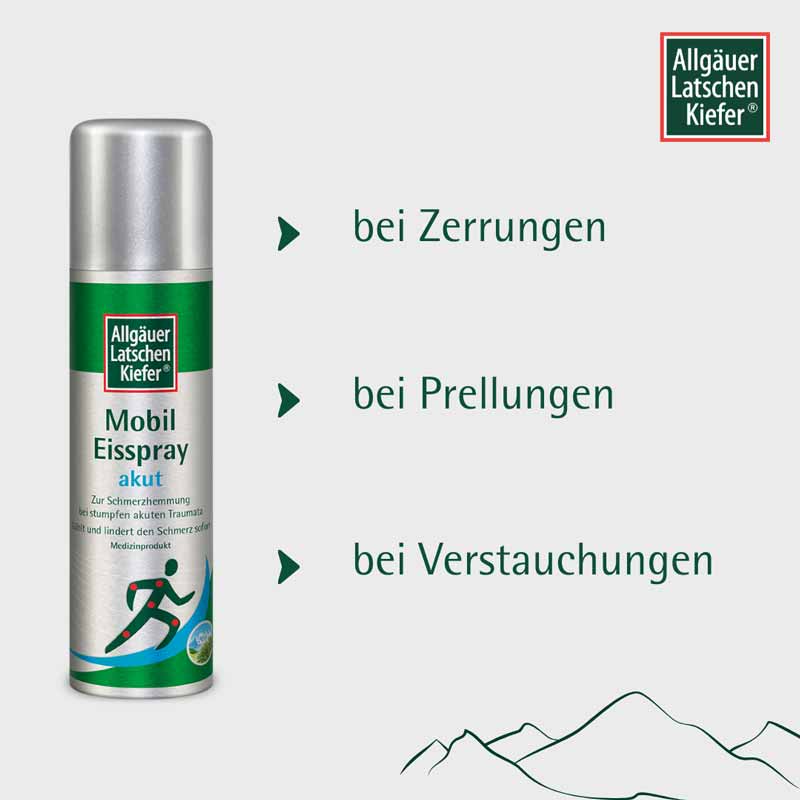 Allgäuer Latschen Kiefer Mobil Eisspray akut 150 ml Spray