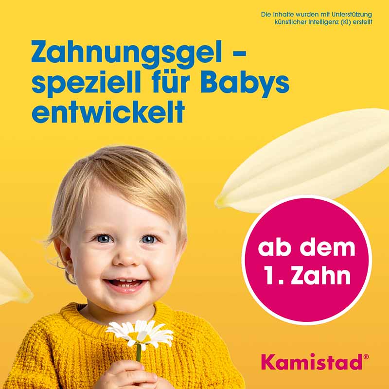 Kamistad Baby Zahnungsmassage-Gel 20 ml Gel
