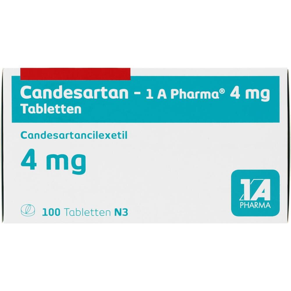 Candesartan -1 A Pharma 4mg 100 St Tabletten