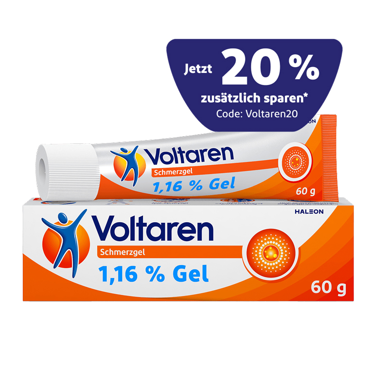Voltaren Schmerzgel- Jetzt 20% sparen - Jetzt 20% sparen 60 g Gel