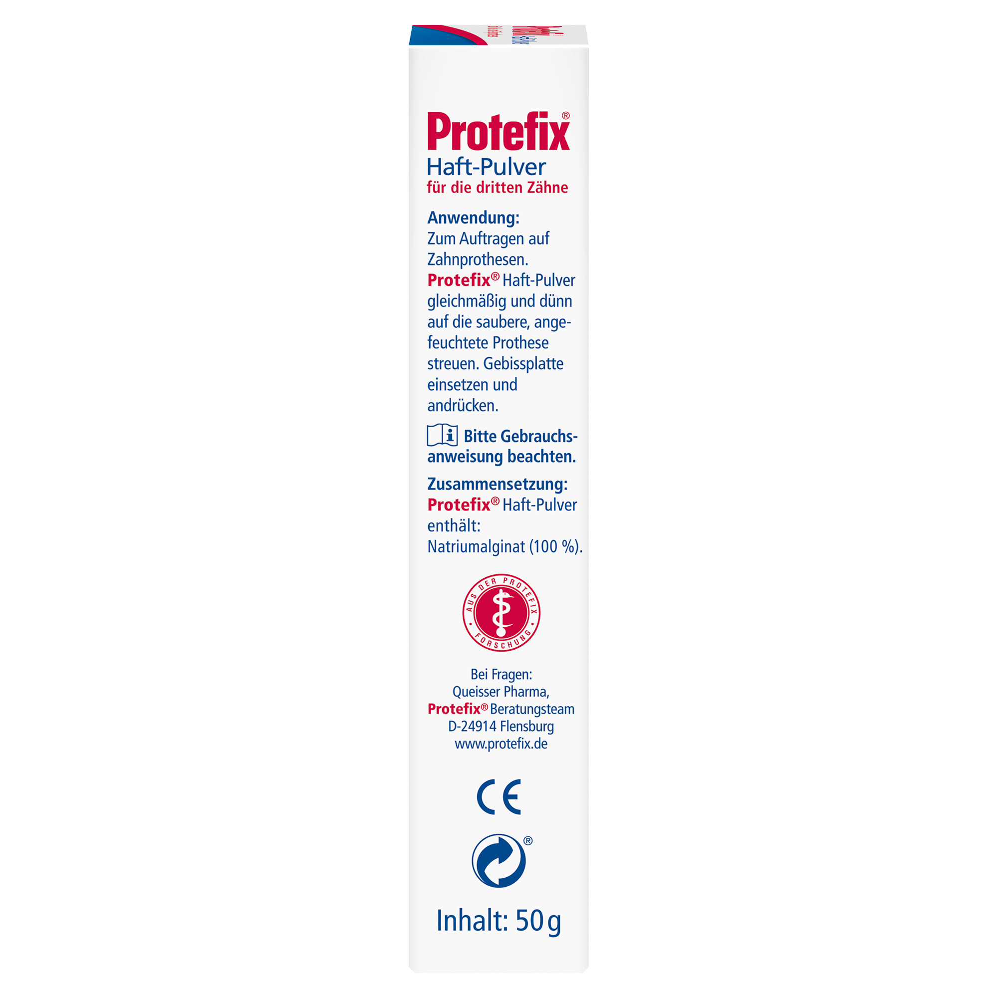 PROTEFIX Haftpulver 50 g Pulver