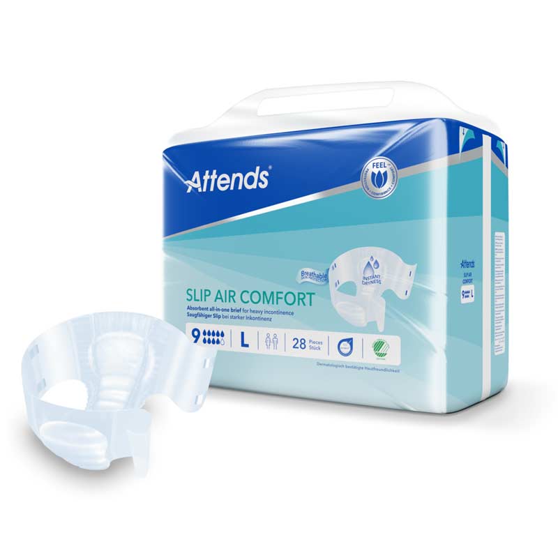 Attends SLIP AIR COMFORT 9 L 28 St