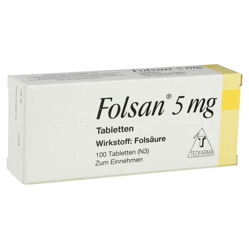 FOLSAN 5 mg  100 St Tabletten