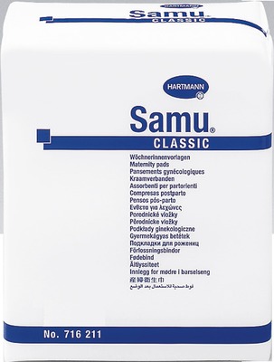 SAMU Wöchnerinnen Vorlagen Classic midi 11x30 cm 56 St