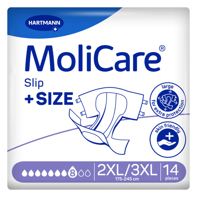 MoliCare Slip + SIZE 8 Tropfen 14 St