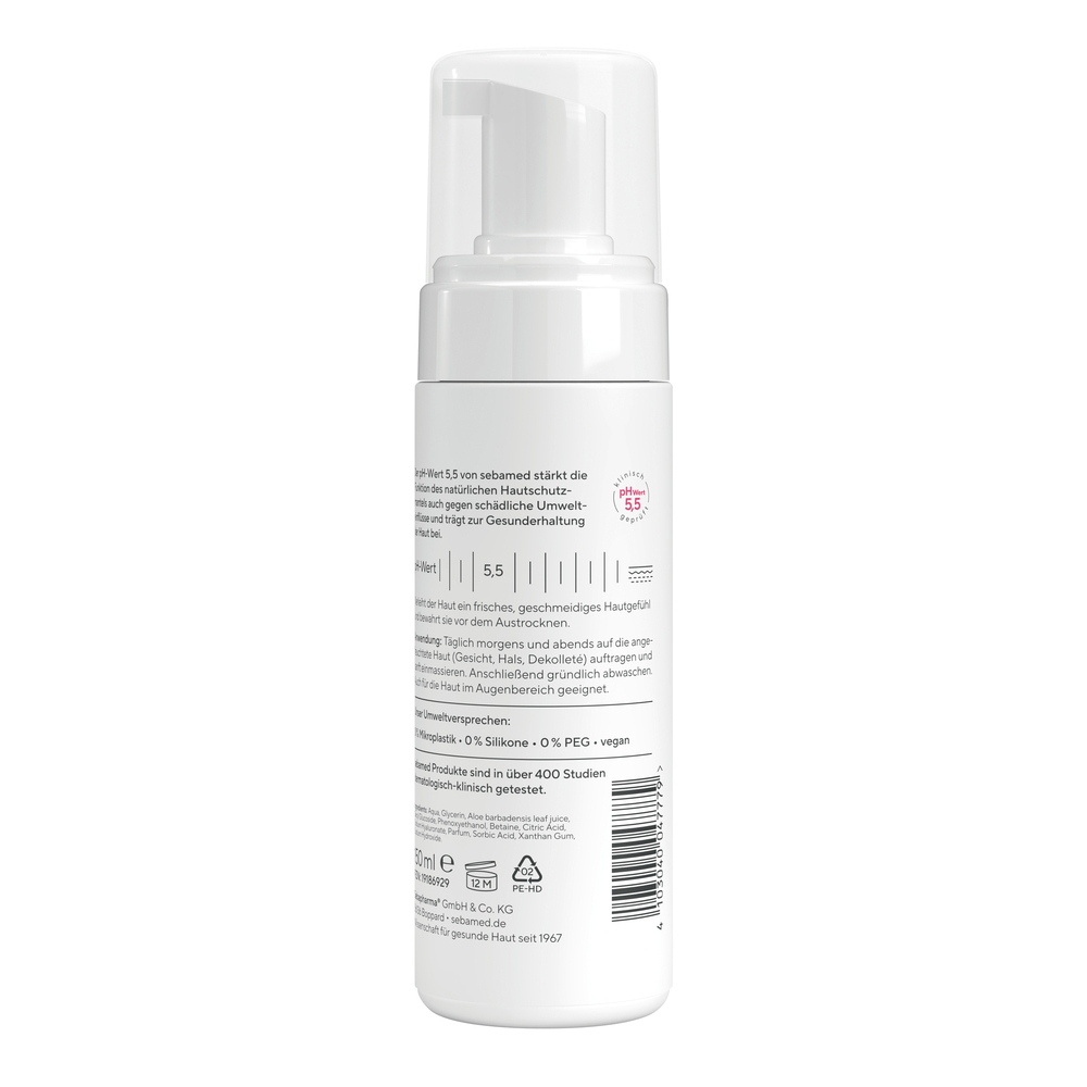 sebamed ANTI-AGING MIZELLEN-REINIGUNGSSCHAUM 150 ml Schaum