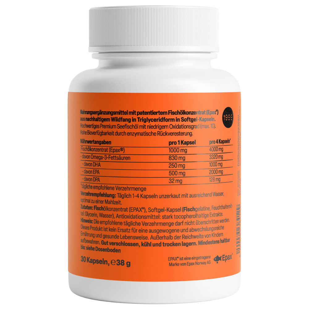 Zein Pharma Ultra EPA Omega 3 30 St Kapseln