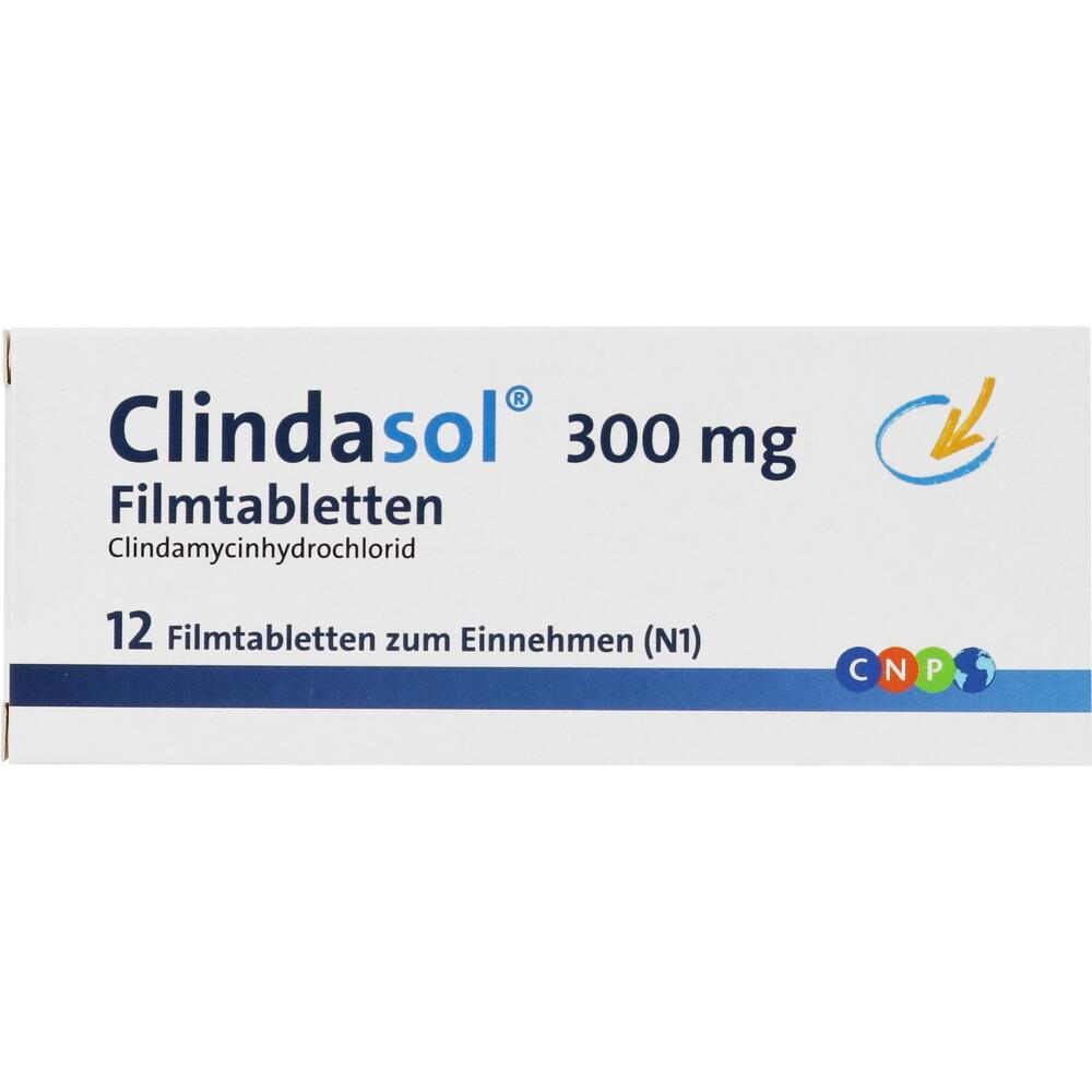 Clindasol 300mg 12 St Filmtabletten