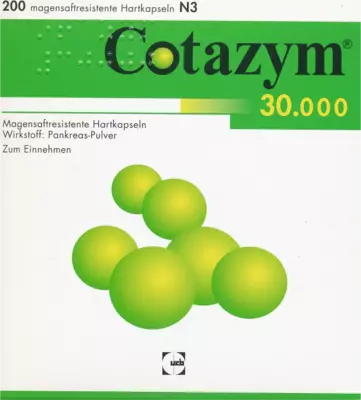 Cotazym 30000 200 St Kapseln magensaftresistent