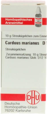 CARDUUS MARIANUS D 12 Globuli 10 g Globuli