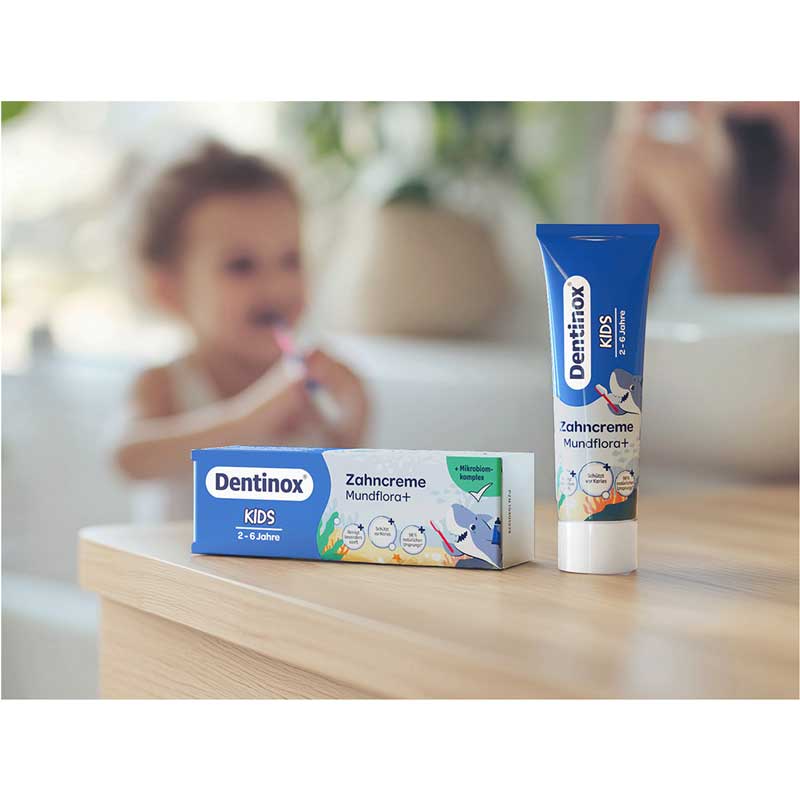 Dentinox Zahncreme Mundflora+ KIDS 75 ml Zahncreme