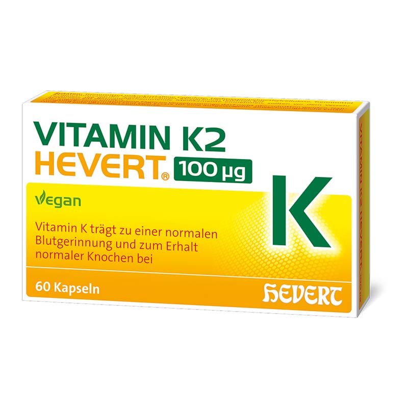 VITAMIN K2 HEVERT 100µg 60 St Kapseln