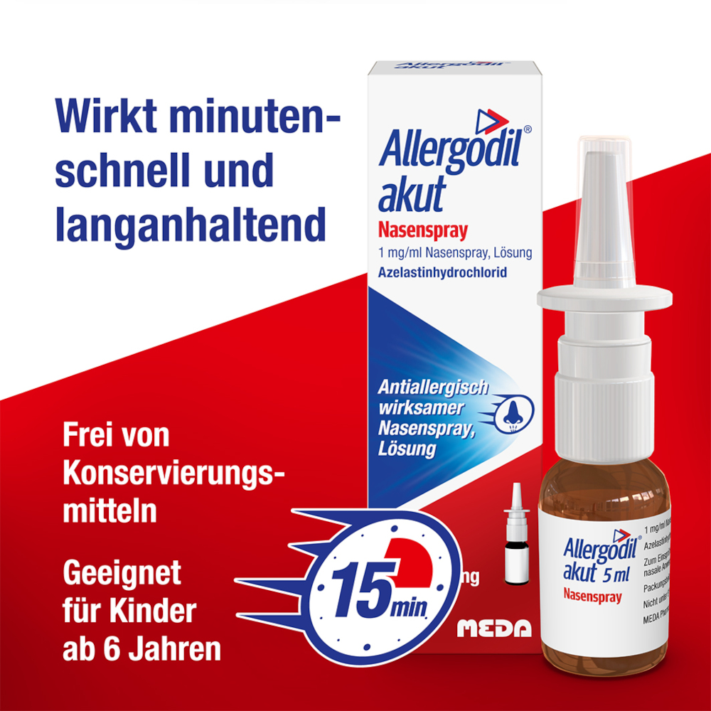 Allergodil akut  5 ml Nasenspray