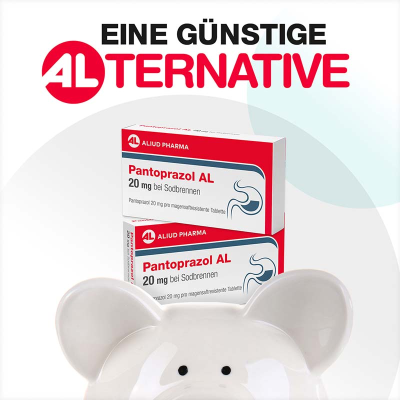 Pantoprazol AL 20 mg bei Sodbrennen