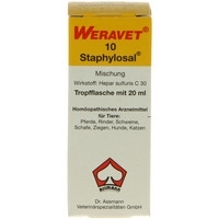 STAPHYLOSAL 10 Tropfen vet. 20 ml Tropfen
