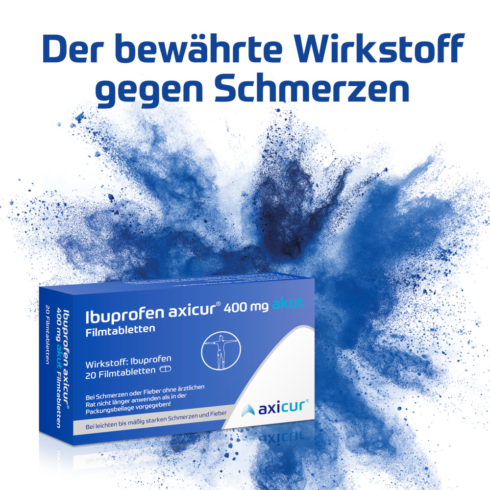 Ibuprofen axicur 400mg akut 10 St Filmtabletten
