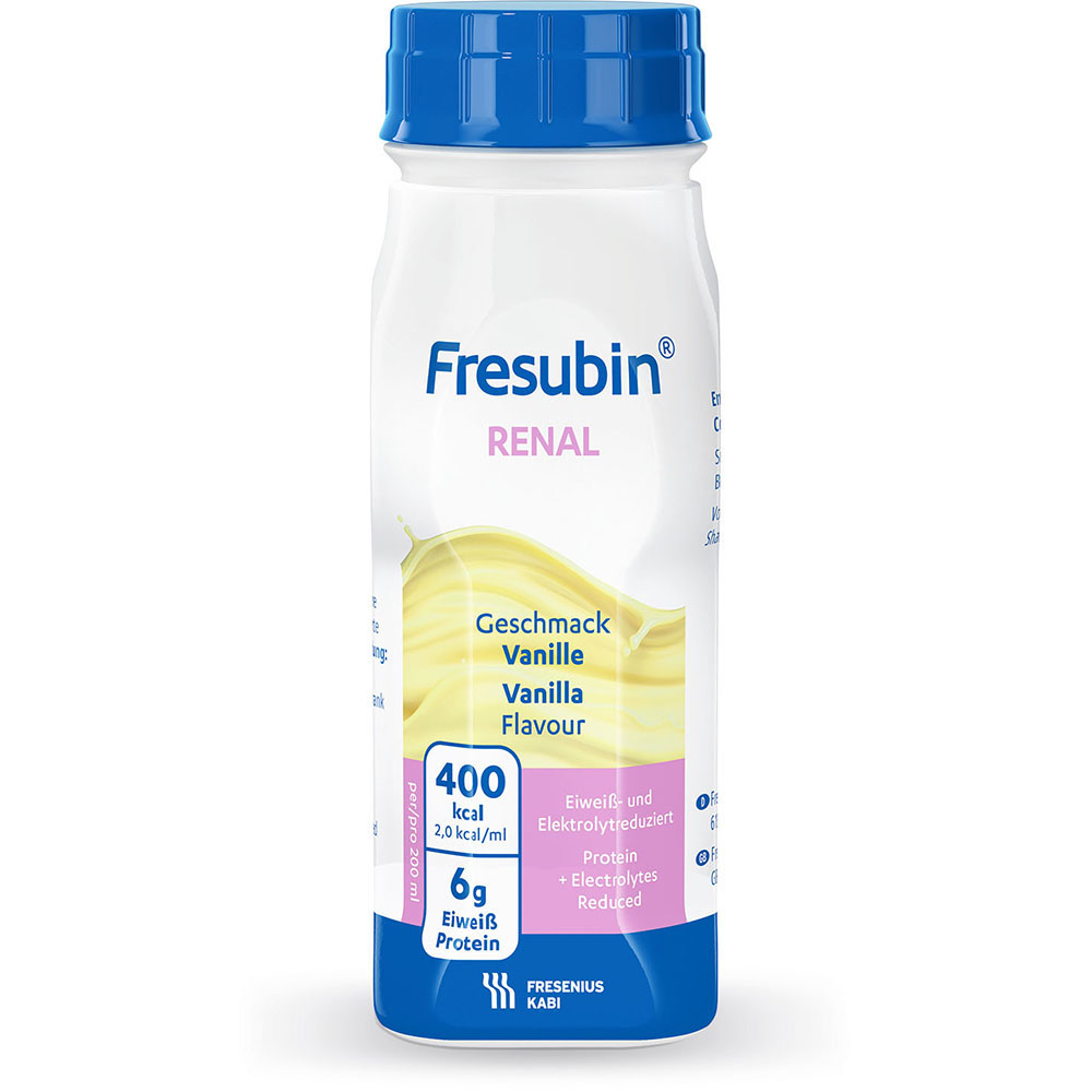 Fresubin Renal Trinknahrung Vanille 24X200 ml Flüssigkeit