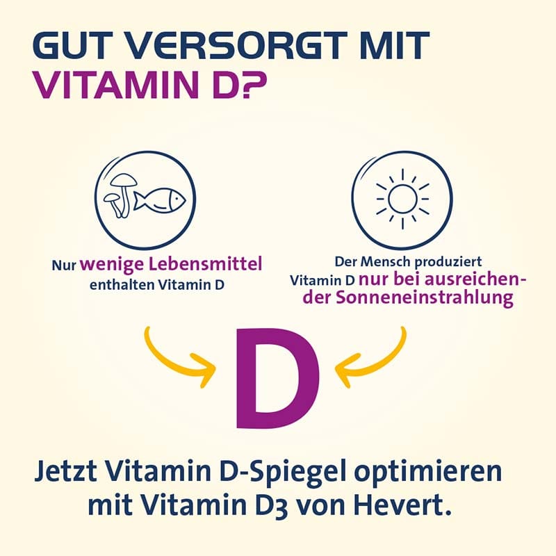 VITAMIN D3 HEVERT 2.000 I.E.  120 St Tabletten