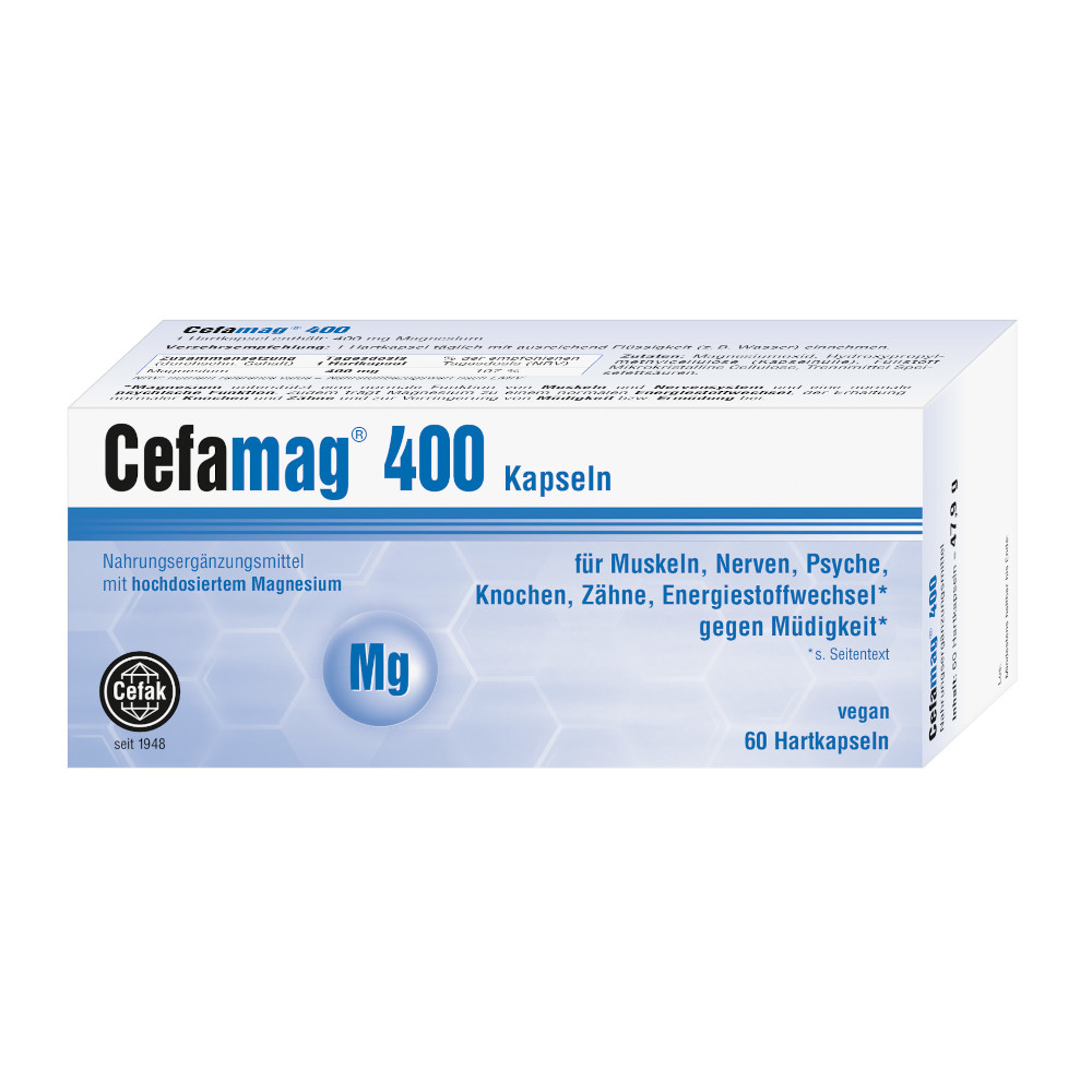 Cefamag 400 Hartkapseln 60 St Hartkapseln