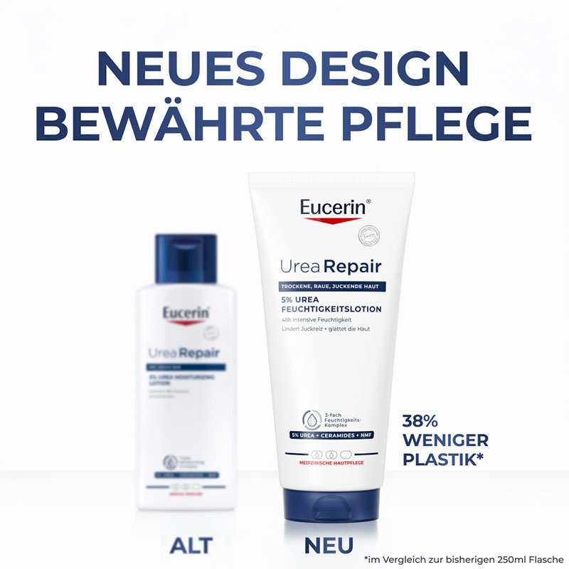 Eucerin Urea Repair 5% UREA FEUCHTIGKEITSLOTION + 20% Rabatt* 200 ml Lotion