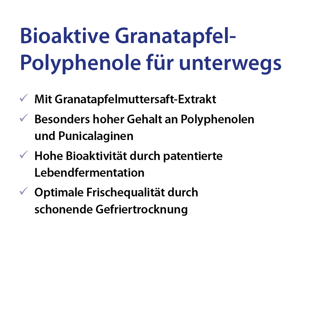 Dr. Jacob's GranaProstan Granatapfelsaft-Extrakt fermentiert