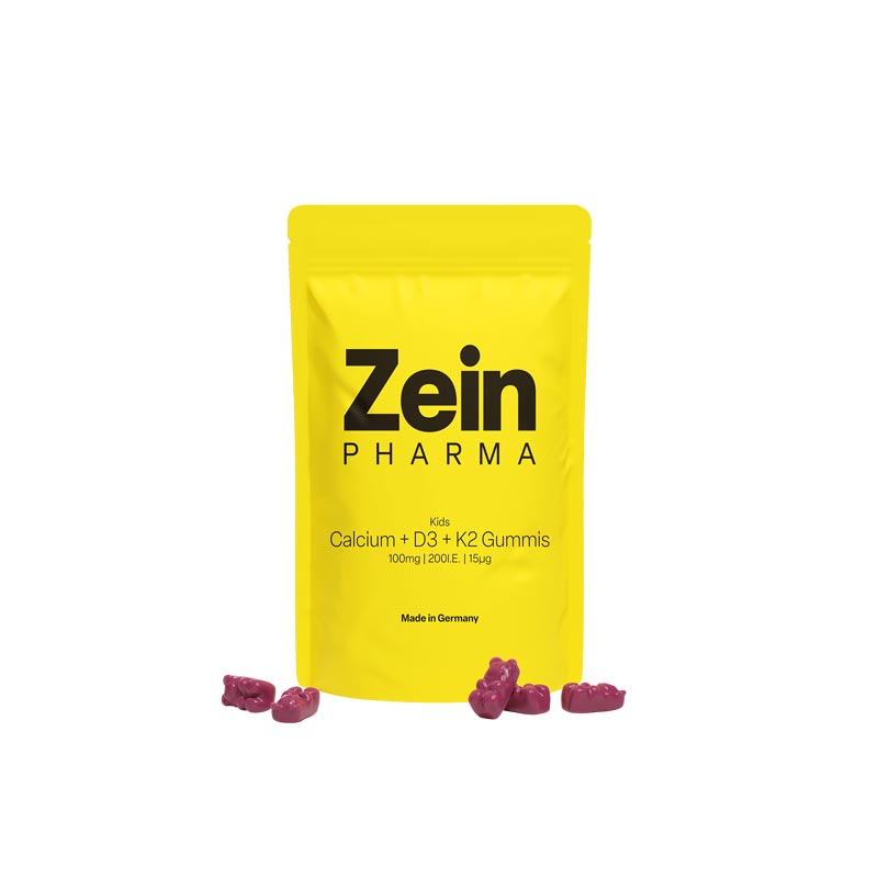 Zein PHARMA Kids Calcium + D3 + K2 Gummis 60 St Kaudragees
