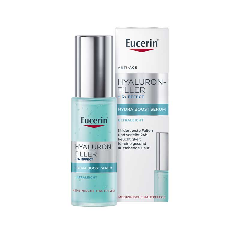 Eucerin ANTI-AGE HYALURON-FILLER + 3x EFFECT HYDRA BOOST SERUM ULTRALEICHT 30 ml Konzentrat