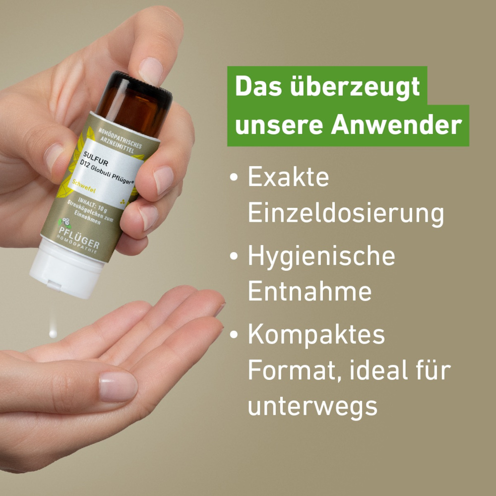 Sulfur C30 Globuli Pflüger 10 g Globuli