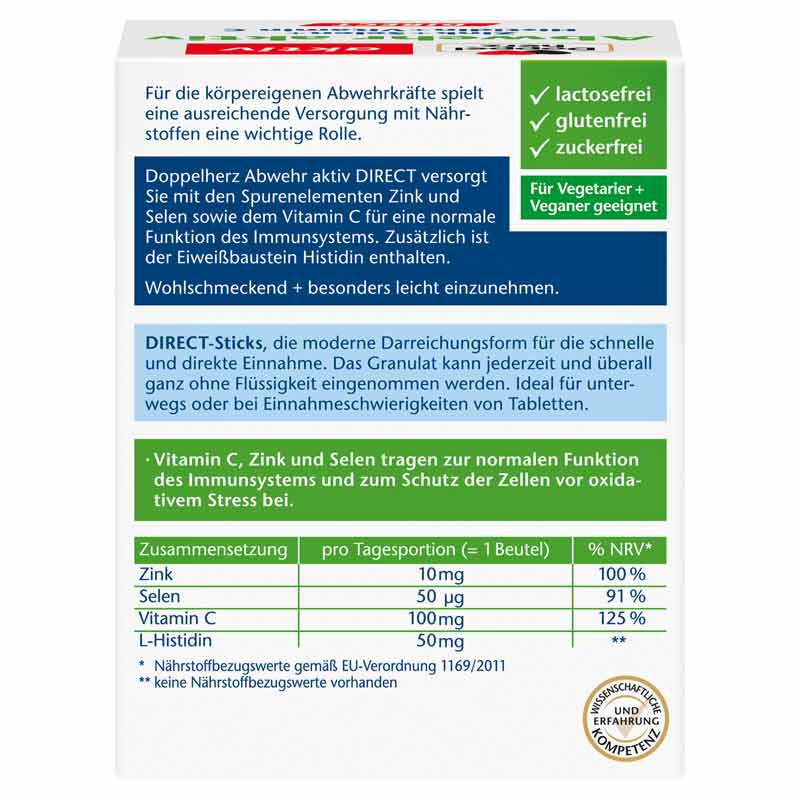 Doppelherz aktiv Abwehr aktiv DIRECT  40 St Pellets