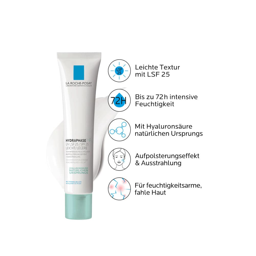 LA ROCHE-POSAY HYDRAPHASE HA UV Leicht 40 ml Creme