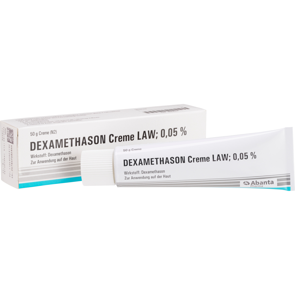 Dexamethason Creme LAW 0,05% 50 g Creme