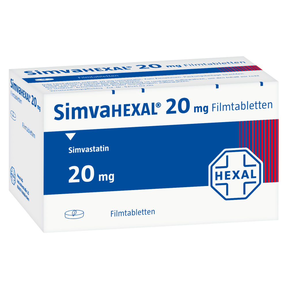 SimvaHEXAL 20mg 100 St Filmtabletten