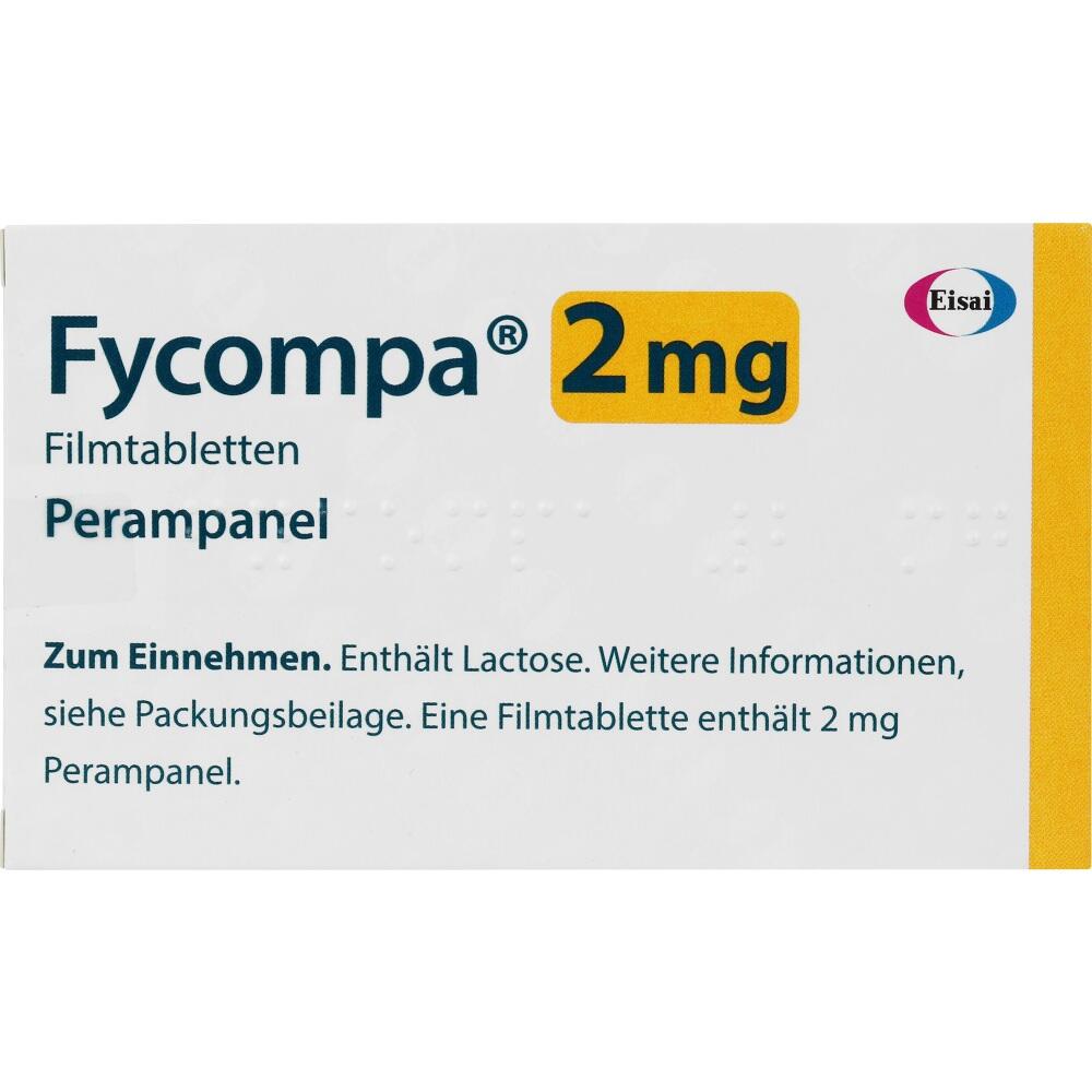 FYCOMPA 2 mg Filmtabletten 28 St Filmtabletten