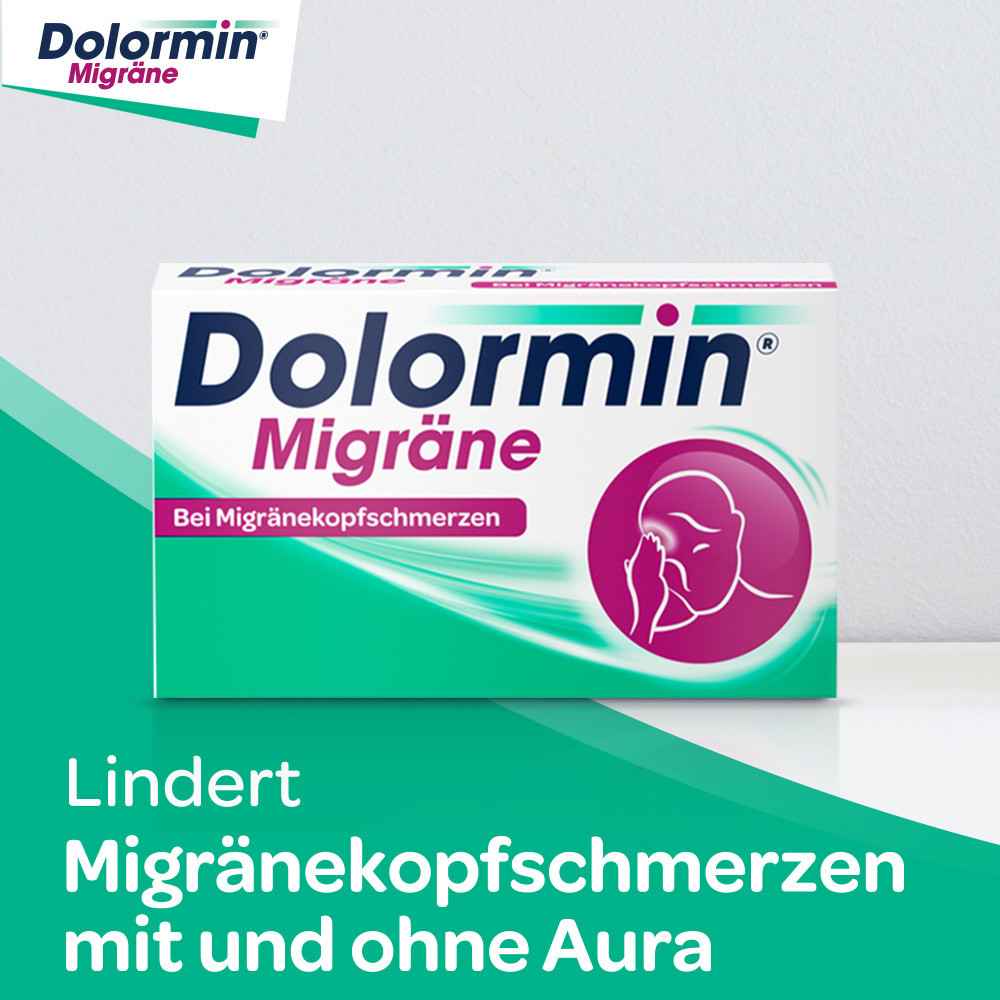 Dolormin Migr&auml;ne bei Migr&auml;neattacken