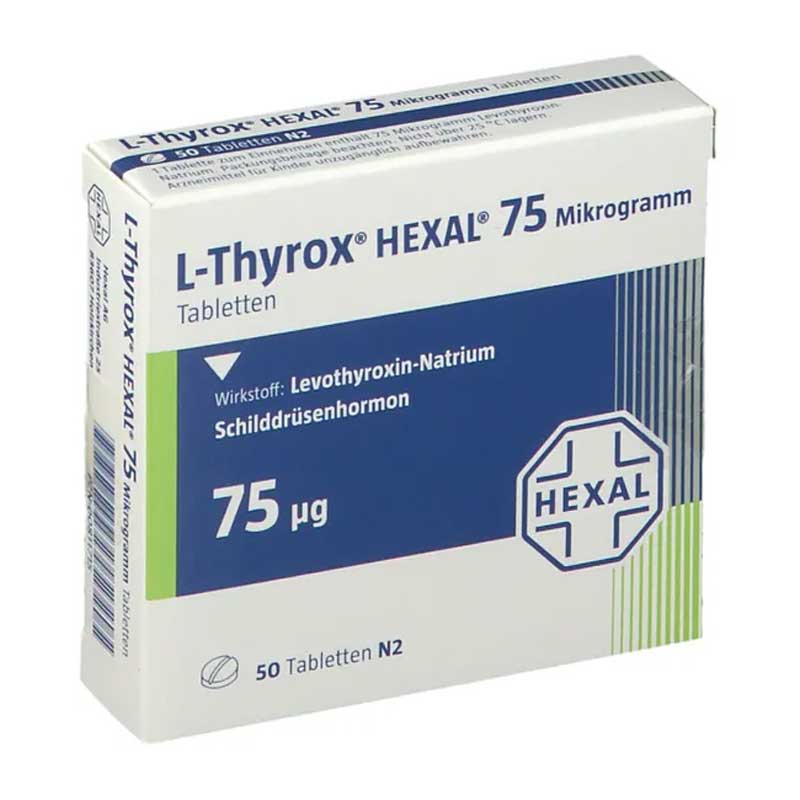 L-Thyrox HEXAL 75 50 St Tabletten