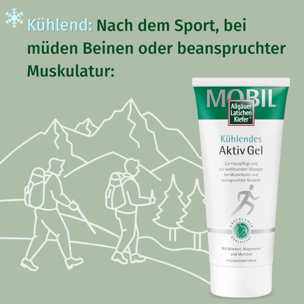 Allgäuer Latschenkiefer Kühlendes Aktiv Gel 200 ml Gel