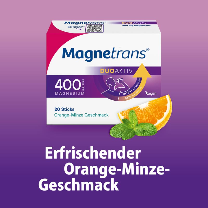 Magnetrans DUO AKTIV 400mg  20 St Granulat