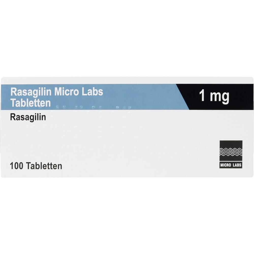 RASAGILIN Micro Labs 1 mg Tabletten 100 St Tabletten