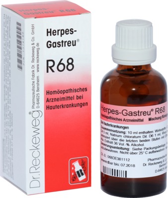 HERPES GASTREU R 68 Tropfen zum Einnehmen 50 ml Tropfen zum Einnehmen