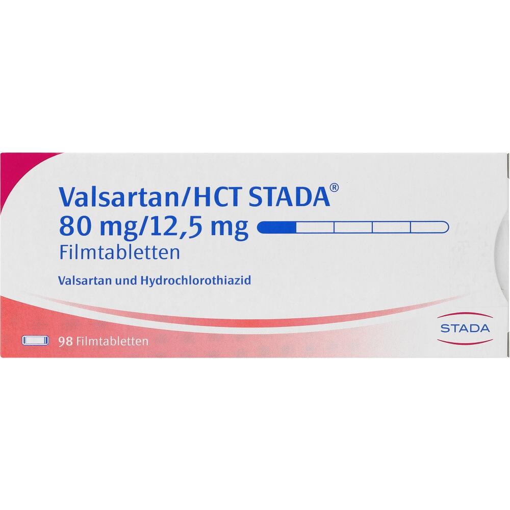 Valsartan/HCT STADA 80mg/12,5mg 98 St Filmtabletten