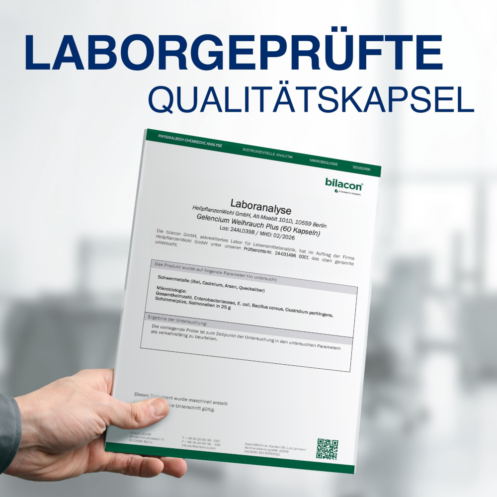 GELENCIUM Weihrauch Plus 60 St Kapseln