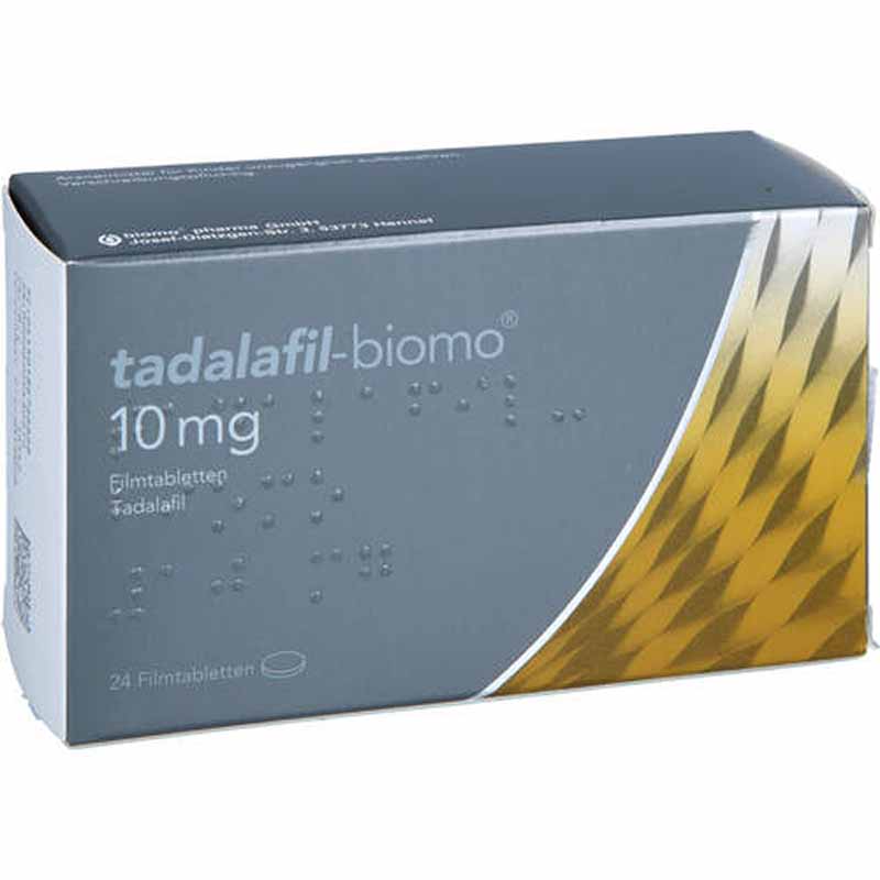 tadalafil-biomo 10 mg 24 St Filmtabletten