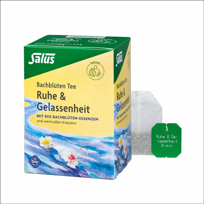 Salus Bachblüten Tee Ruhe & Gelassenheit  15 St Filterbeutel