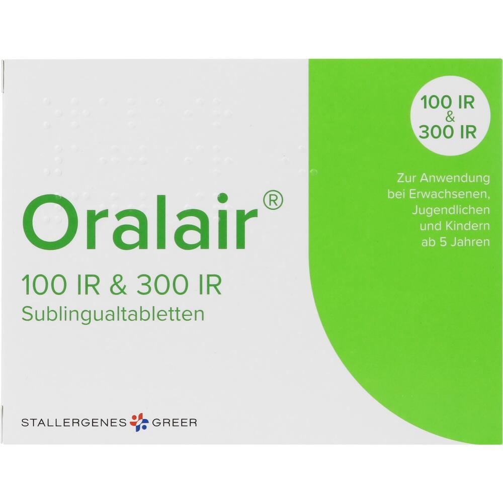 Oralair 100 IR & 300 IR 31 St Sublingualtabletten