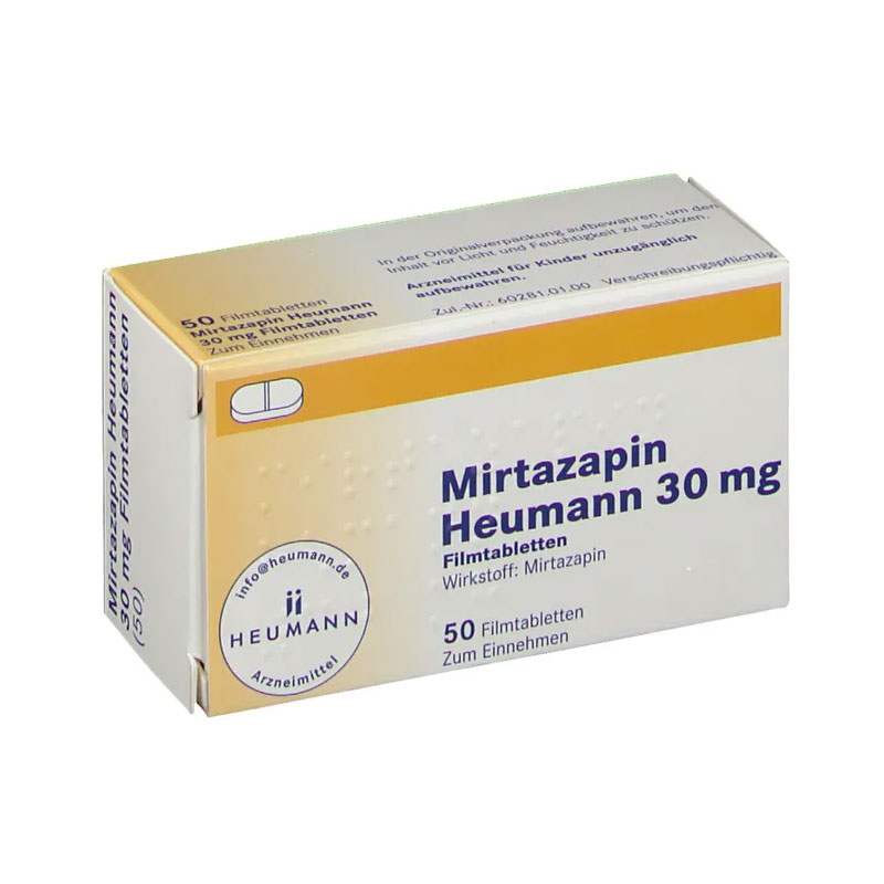 Mirtazapin Heumann 30mg 50 St Filmtabletten
