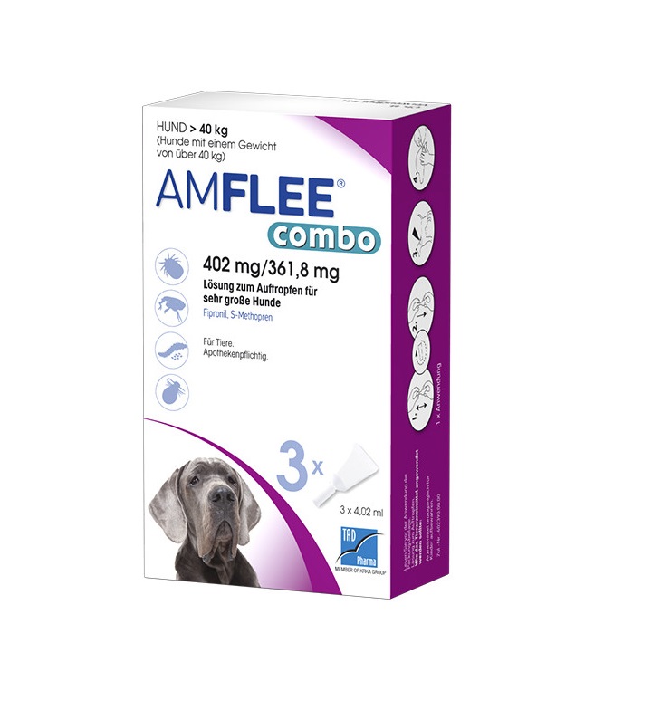 AMFLEE combo Hunde +40kg 3 St Lösung