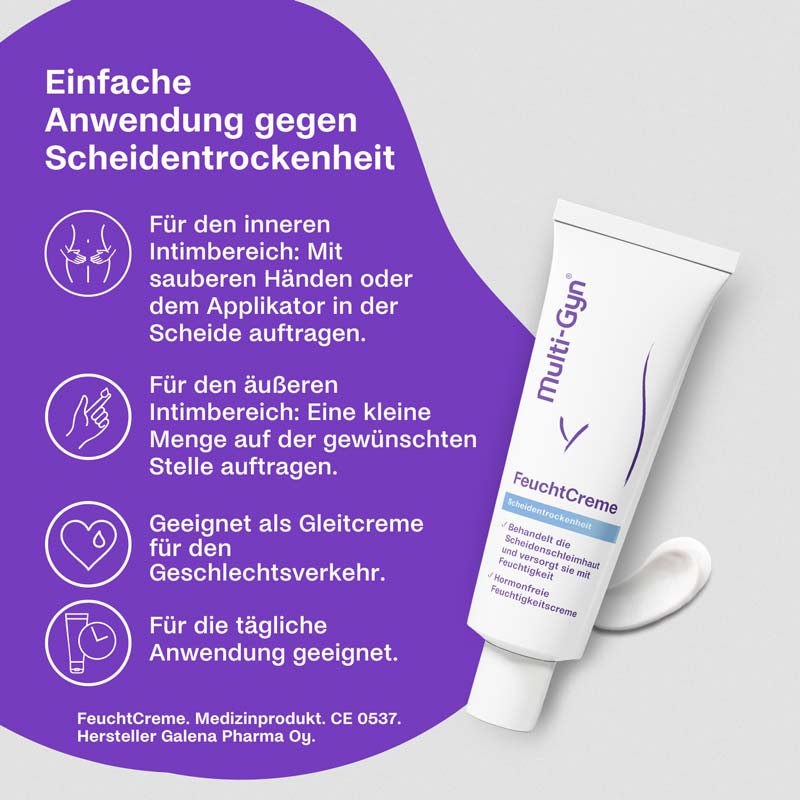 Multi-Gyn FeuchtCreme + Applikator 50 g Creme