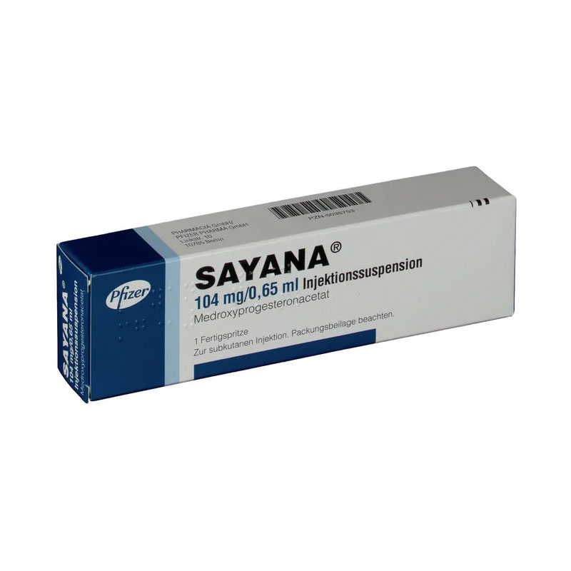 SAYANA 104 mg/0,65 ml Injek.-Susp.i.e.Fertigspr. 1 St Injektionssuspension